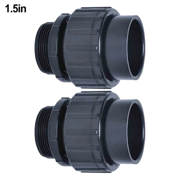 Til Pentair Whisperflo Pool Pumpe Han Adapter til 2 Tommer PVC Rør 60mm Indvendig 70mm Udvendig 2 Stk Pool Dele Ydre Stik