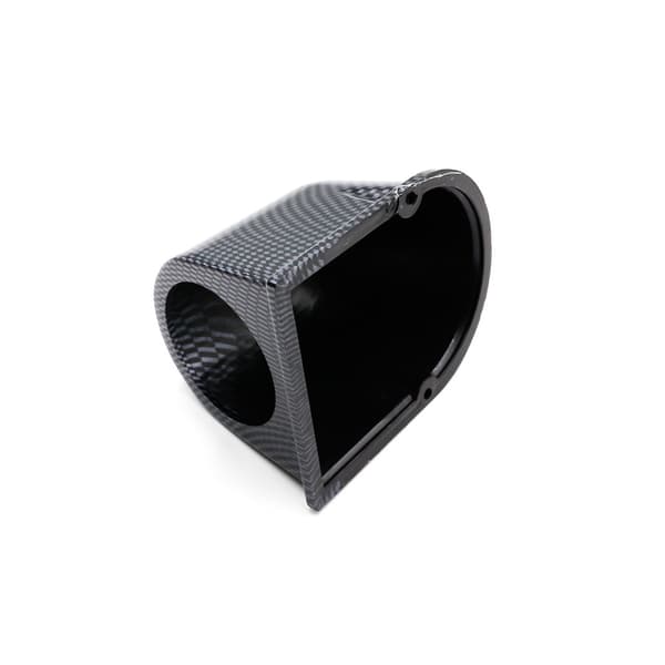 Bilmodifiering 52MM instrument monteringsfäste enkelhålssäte kolfiber instrumentställ