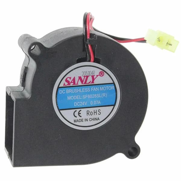 Blæser til Dimplex SF6028SLR elektrisk pejs blæsermotor DC 24V Optimyst Danville DNV20AB børsteløs blæser til BBK20 DNV20CH MFD20