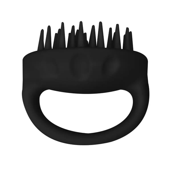 Hovedmassager til hår silikone hårbørste hovedmassage kropsmassage børste hårvask rengøring badekam til brusehoved SPA massagebørste~02424