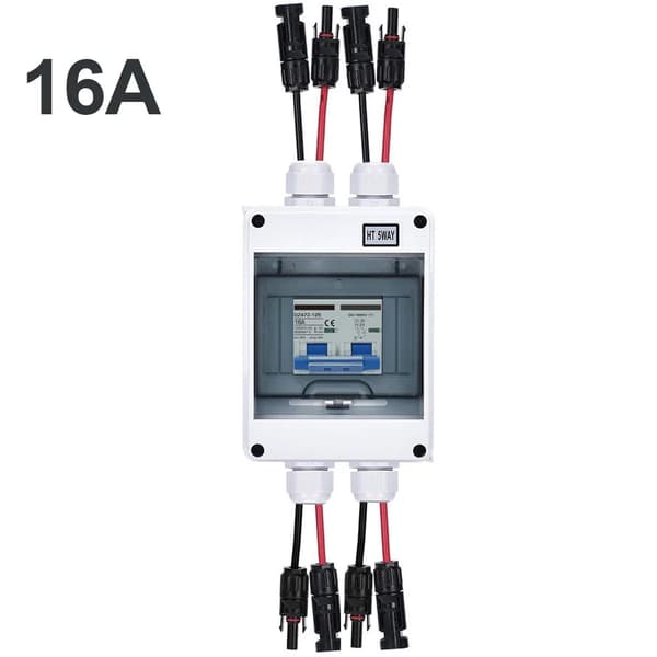 Solcelleafbryder 2-polet 30A Afbryder DC1000V Afbryd IP65 Isolator Kontakt Fotovoltaisk Solcellemodul