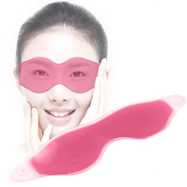 PVC Kylande Ögon Anti-Sömnlöshet Iskompress Multifunktionellt Sovset Sovmask~00550