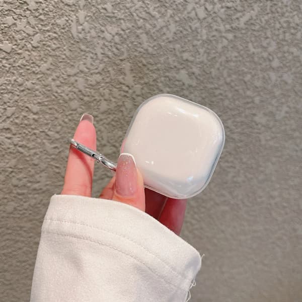 Til Samsung Til Buds 2 Etui Simpelt og transparent TPU Øretelefon Etui Tilbehør Cover