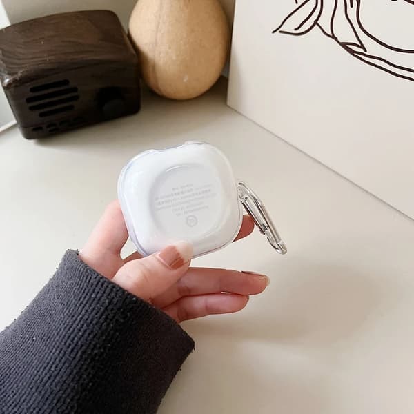 Til Samsung Til Buds Pro 2 Etui Simpelt og transparent TPU Øretelefon Etui Tilbehør Cover