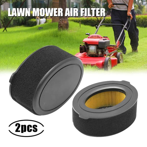 2 stk. luftfilter til MTD 951-10794 til Craftsman 247282820 Forl stålknivsrive til gårdblæser/plæneklipper