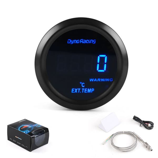 Bilmodifierad instrument 12V universal 52MM avgas mätare