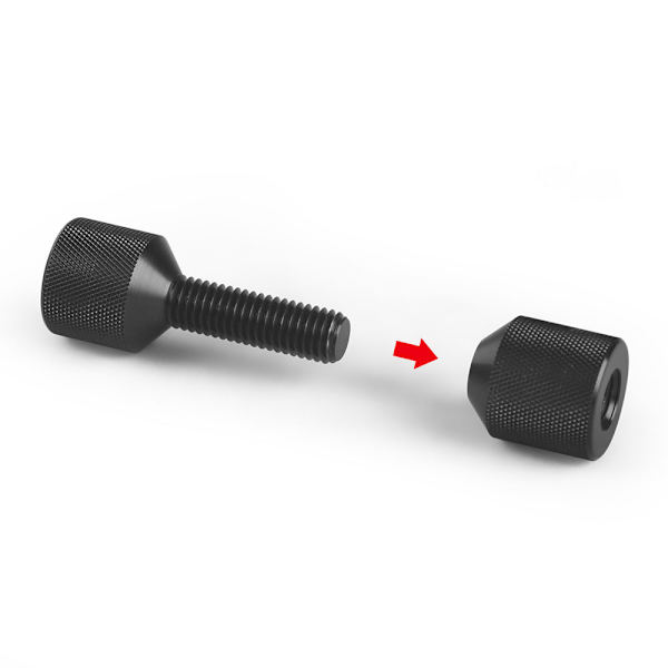 1-1/8\" Dubbelhålsstiftkit för 6061 Aluminium Lättviktskonstruktion 2-håls Flänsmatrisstift