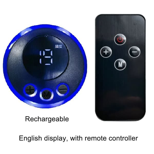 Värd för Abs Stimulator Muskeltoner Abs Stimulerande Bälte Abdominal Toner EMS Träningsenhet Kontroller~02074
