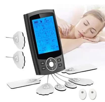 Tens Muskelstimulator 36 Lägen Elektrisk EMS Akupunktur Kroppsmassage Digital Terapi Slimming Machine Elektro Stimulator~00910