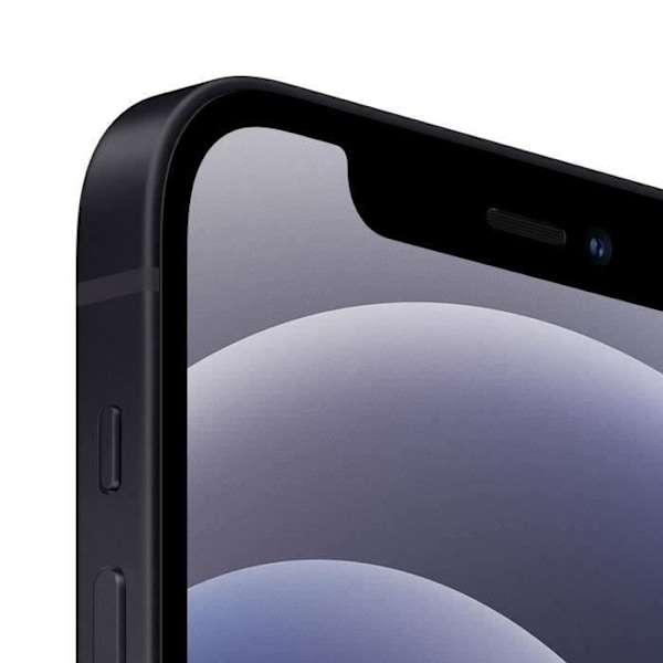 APPLE iPhone 12 256GB Sort - Renoveret - Fremragende stand - Refurbished Grade A+ Svart