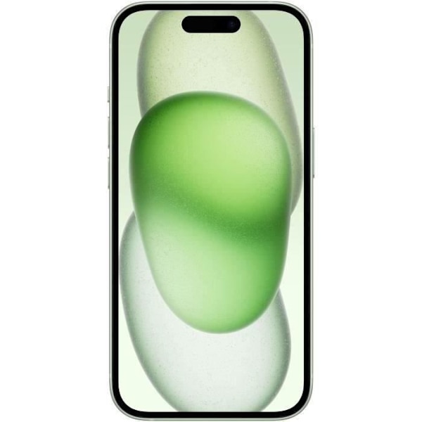 APPLE iPhone 15 128GB Vihreä (2023) - Kunnostettu - Erinomainen kunto - Refurbished Grade A+ Grön
