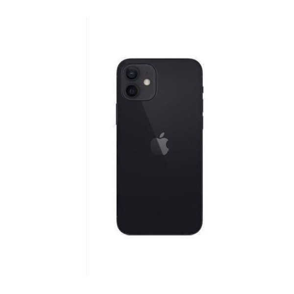 APPLE iPhone 12 256GB Sort - Renoveret - Fremragende stand - Refurbished Grade A+ Svart