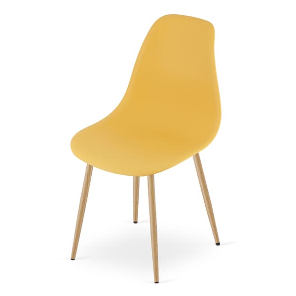 VALORA WAT Senapsgrå Modern Skrivbordsstol x 2