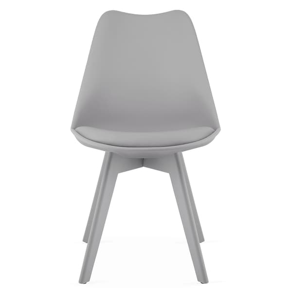 VALORA RIXK Stol - Ergonomisk Grå Design för Vardagsrum x2