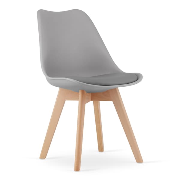 Valora RIKX Stol Grå Ergonomisk Design för Vardagsrum x3