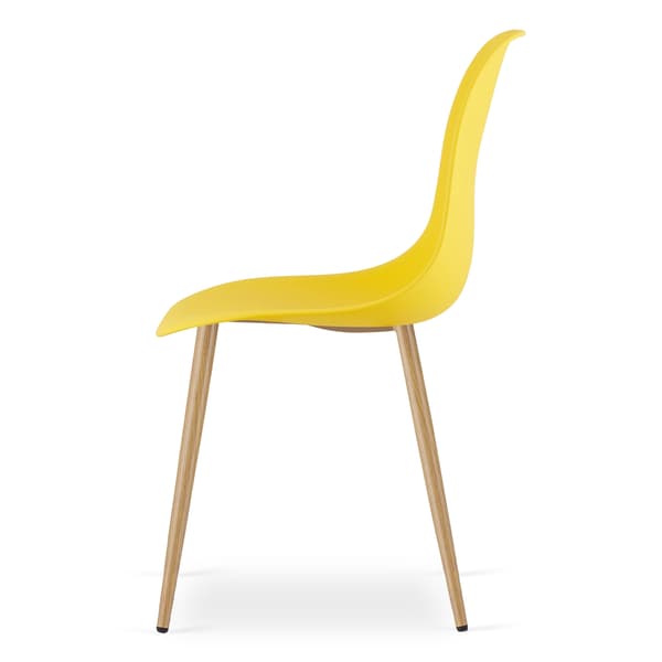 VALORA WAT Modern gul skrivbordsstol x3