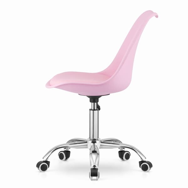Valora VIRO SNURRFÖTÅL Rosa Ergonomisk Design Justerbar