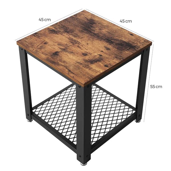 Valora Bordskåp Soffbord Rustikt Stil Par