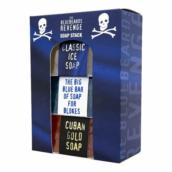 The Bluebeards Revenge Soap Stack Kit 3st 3 x 175 g