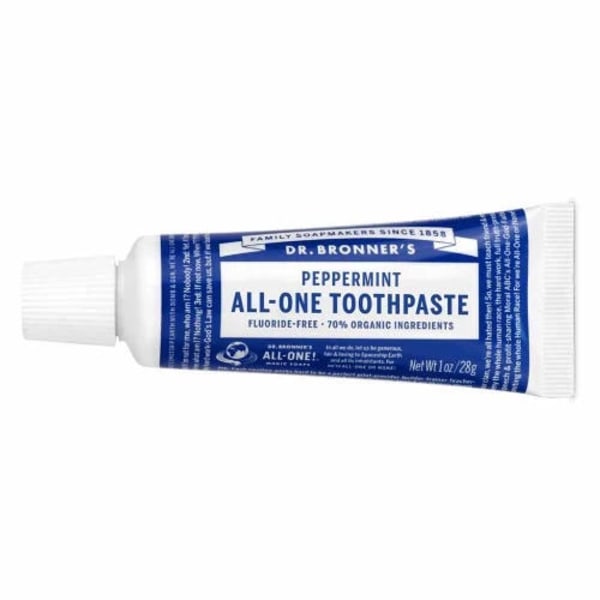 Dr. Bronner's Toothpaste Peppermint Travel Size 28 g 28 g