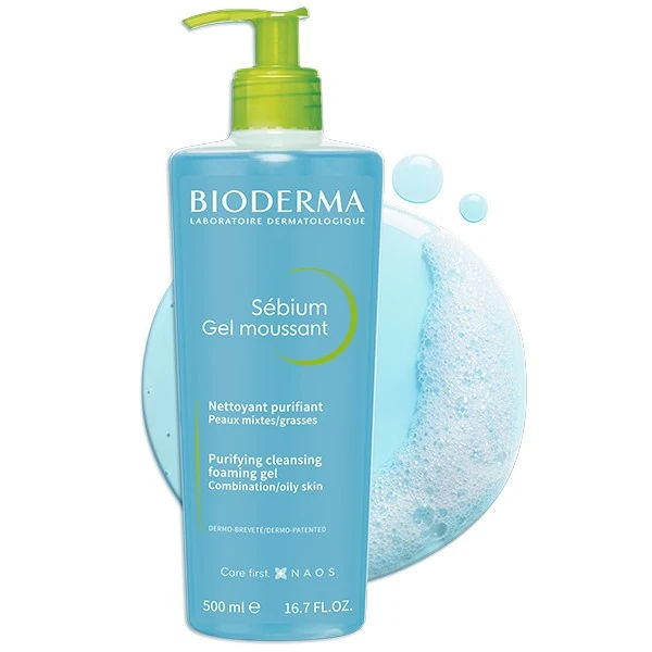 Bioderma Sebium Purifying Foaming Gel 500 ml 500ml