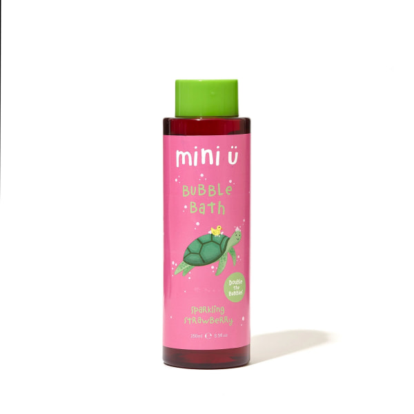 Mini-U Strawberry Mermaid Present Set Bubbelbad + Badbomb 150 g + 250 ml