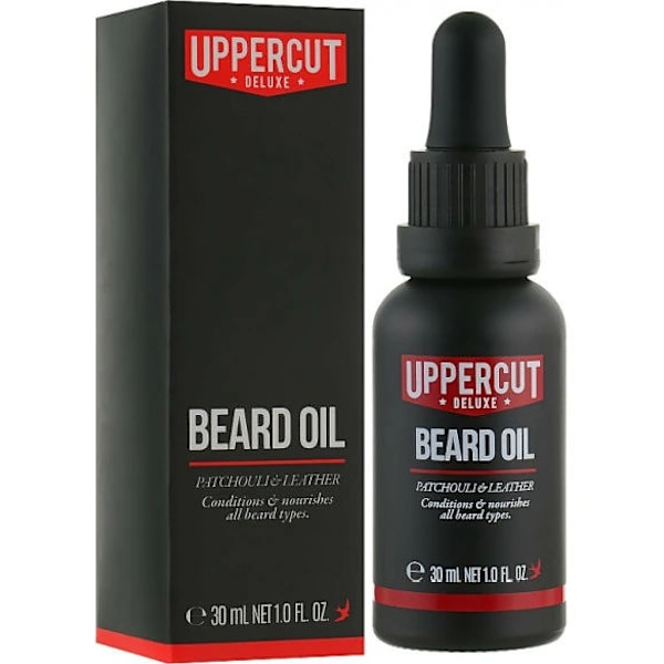 Uppercut Deluxe Beard Oil Patchouil & Leather 30 ml 30 ml