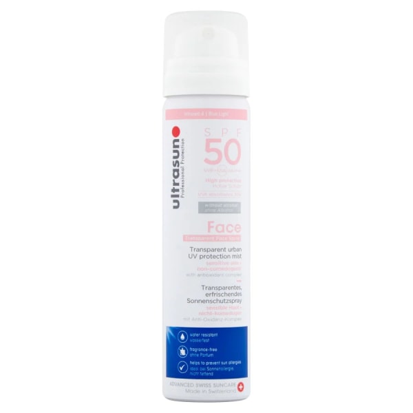 Ultrasun Face&Scalp UV Protection Mist SPF50 75ml 75 ml