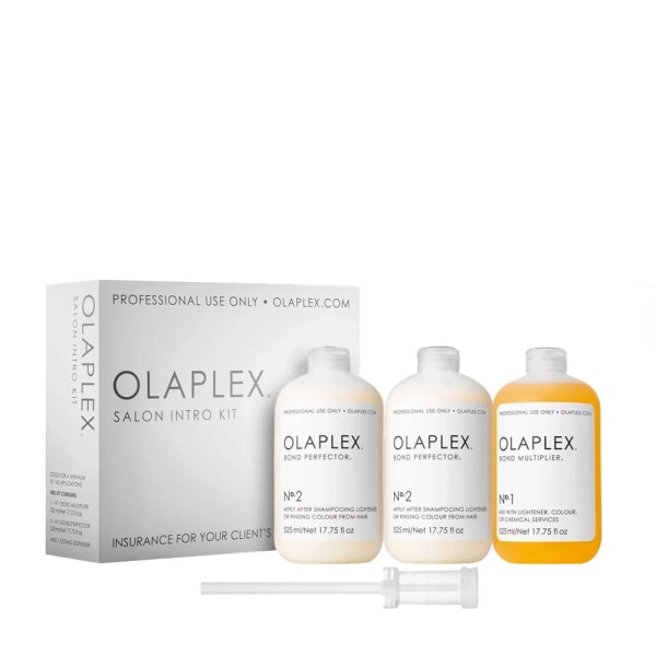 Olaplex Salon Intro-kit: Nr.1 525 ml + 2 x Nr.2 525 ml 3 x 525 ml