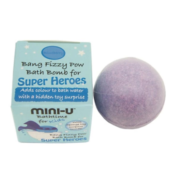 Mini-U Bang Fizzy Pow Badbomb Purple 50 g 50 g