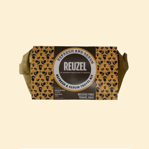 Reuzel Try Reuzel Skäggset - Uppfräschning, Skäggserum, Resväska 100 ml ; 50 g