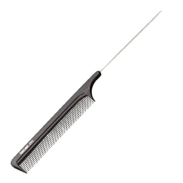 Label.M Metal End Tail Comb (Antistatisk) black