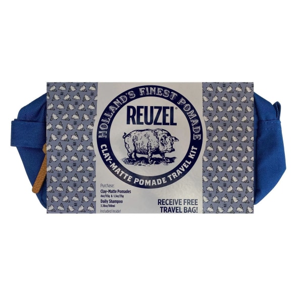 Reuzel Clay Pomade Holiday Resekit blue 113 g ; 35 g ; 100 ml
