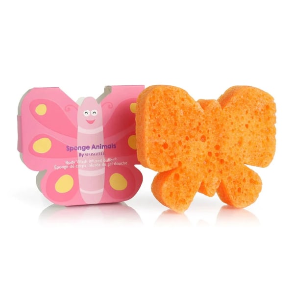 Spongelle Sponge Animal Kids Tvättsvamp Butterfly 1st