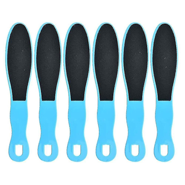 6 Pieces Double Sided Foot File Pedi Tools Pedi Foot Rasp, Portable