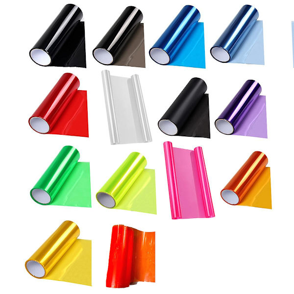 Car Light Tint Film Set Headlight Taillight And Brake Light Vinyl