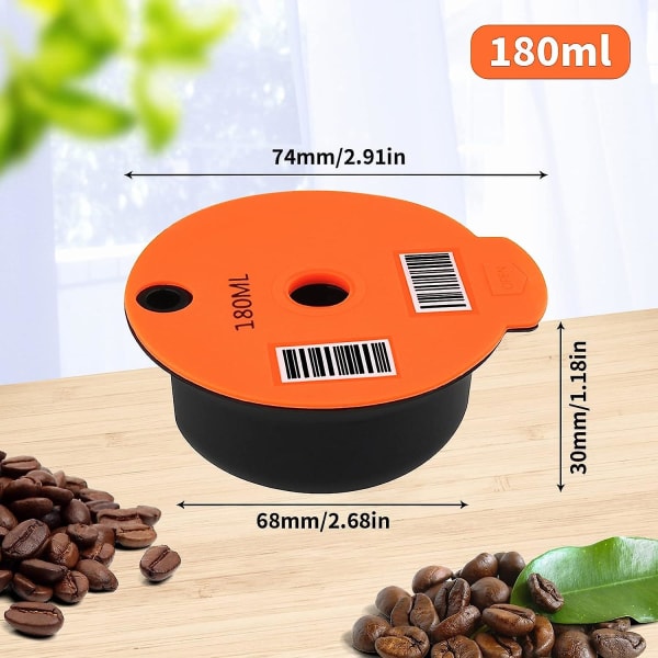 Kaffekapsel, återanvändbar kaffekapsel med 100 st filterpapper  Kaffepressfilter Återfyllbar för Bosch Tassimo kaffemaskin Pods 1 7721 |  Fyndiq