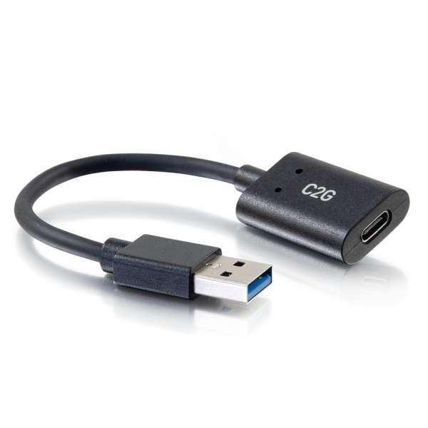 C2G cm (6 tommer) USB-C® til USB-A SuperSpeed ​​USB 5 Gbps 7b14 | Fyndiq