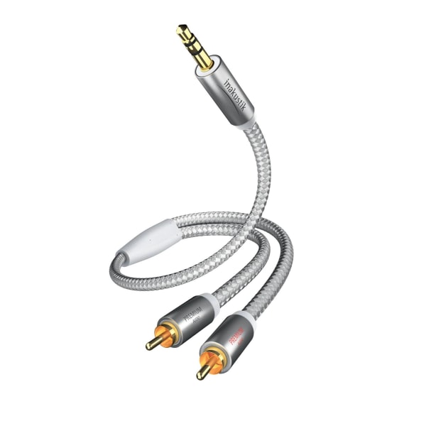 in-akustik Premium Audio Kabel 3,5 mm Jack stik - Cinch 1,5 m 3172 | Fyndiq