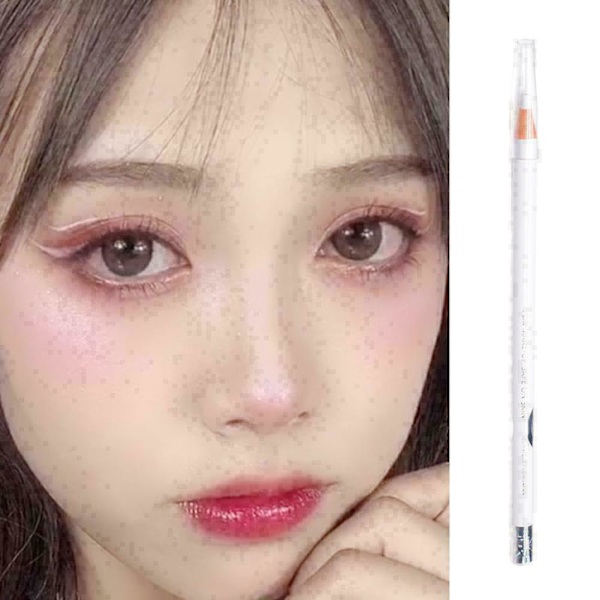 Vit eyeliner pull line ögonbrynspenna skönhetsmakeup G2O9 D2I1