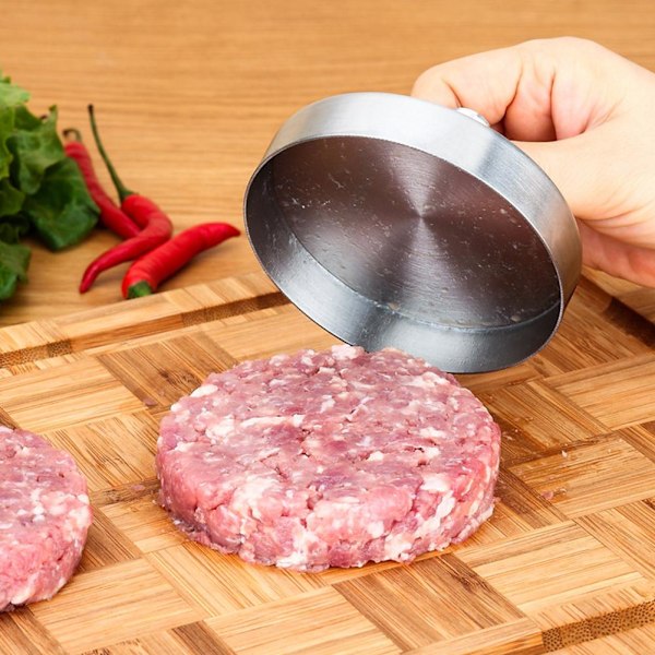 Non-stick Burger Press Hamburger Patty Maker Kök Manuell Form L one-size
