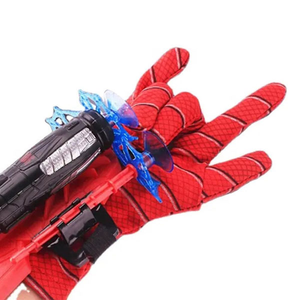 Spider-Man Handske Nät Skytt Dart Blaster Launcher Barn Kostym Leksak Spiderman