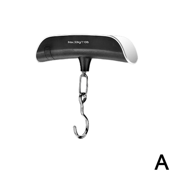 50 kg/ 110 lb Handdragen Hängvåg Portabel Elektronisk Våg Matlagningsvåg Bagagevåg Resevåg E0f7 strap 1pcs