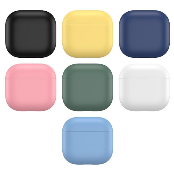Fashion Mjukt Silikon Hörlurs Skyddsfodral För Apple 4 Airpods P3S8 white for airpods 4