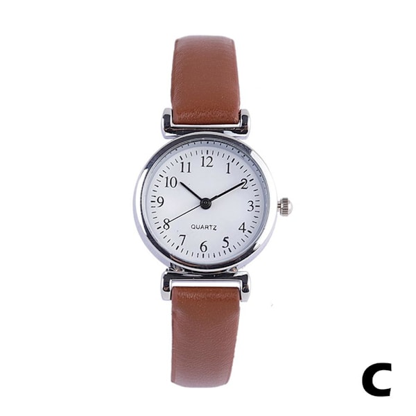 Damklockor Dam Small Quartz Analog Klocka Mode Brown One size