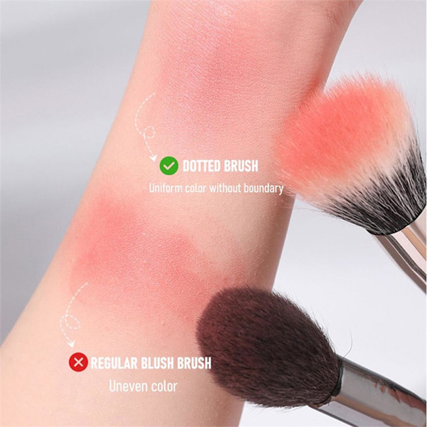 Svart Mjuk Rouge Borste Puder Foundation Skönhet Sminkverktyg Lot O5 O7I8 Q2T I6D7  blackB  small