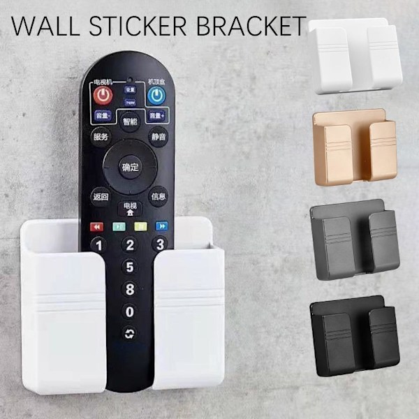 Multifunktionell Telefonhållare Väggmonterad Organizer Förvaringsdocka Ställ Laddningsorganisator Kontroll M7f7 gray 1pcs