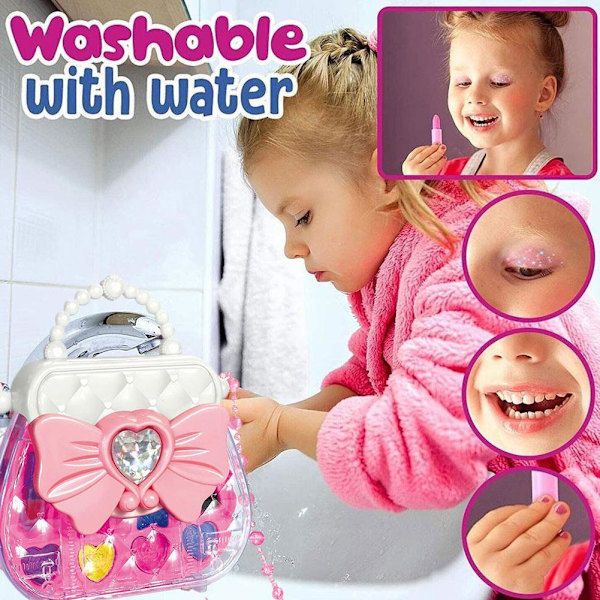 Sminkset för barn, Låtsassmink, Prinsessleksak, Present till barn