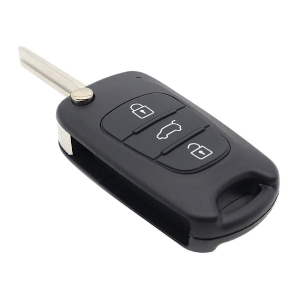 3 Knappars Nyckel Gummi Pad Fjärrkontroll Fodral För Hyundai i40 i30 i10 ix20 ix30 T2N1