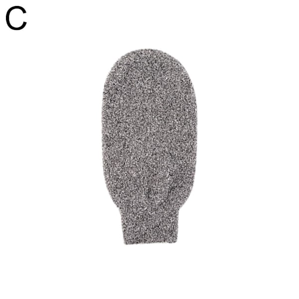 Badhandske i bambufiber med skumgummirubb C8X3 gray 1pcs gloves